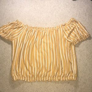 American Eagle off the shoulder top